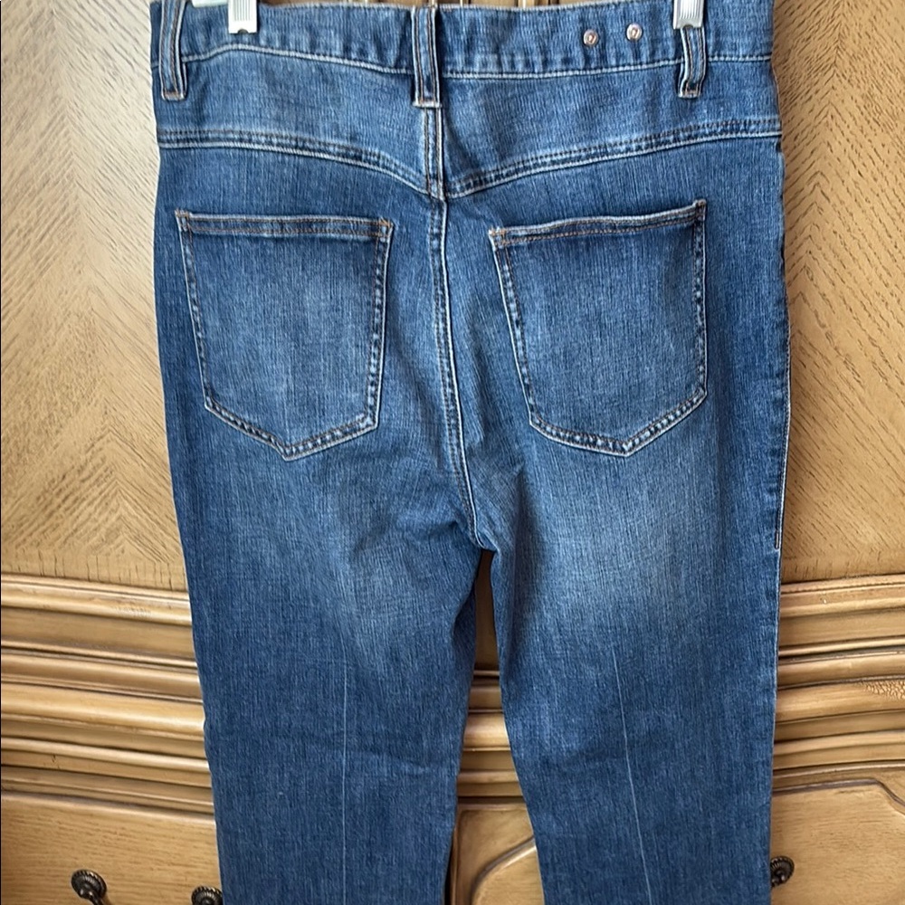 CAbi Women's Blue Boot Cut Jeans 5th Ave - Picture 2 of 4